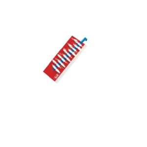 SOPORTE+10 PINZAS RX PLASTICO