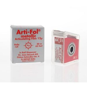 PAPEL ARTICULAR BK31 ARTI-FOL METALLIC RED