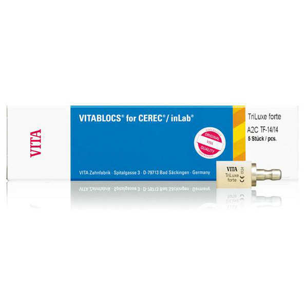 TF1414 A3 5 TRILUXE FORTE VITABLOCS CEREC CX5 VITA