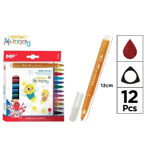 Rotuladores Colores Purpurina 12U