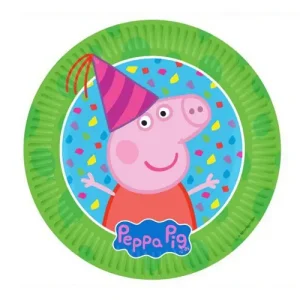 Platos Cartón Peppa Pig 18cm