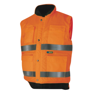 CHALECO DE ABRIGO NARANJA ALTA VISIBILIDAD 288-VMF