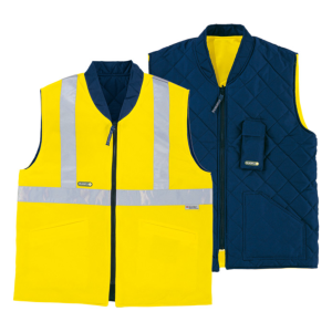 CHALECO PANOPLY STREET AMARILLO ALTA VISIBILIDAD (REVERSIBLE)