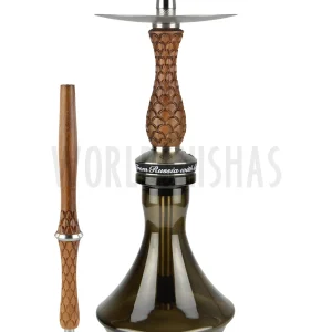 CACHIMBA RF HOOKAH WOOD STEEL MINI WALNUT